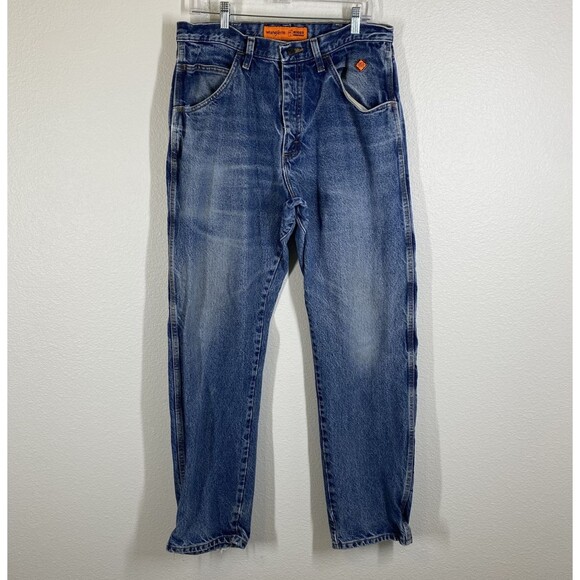 Wrangler FR Riggs Workwear Jeans Mens 34x34 Flame Resistant CAT2 ATPV 22 FR3W060 - Picture 1 of 9